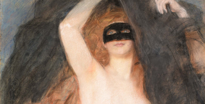 Po ponad 100 latach obraz kobiety w masce Teodora Axentowicza trafia pod młotek
