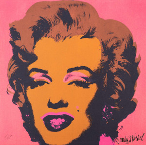 Andy Warhol Marilyn Monroe Grafika Aukcja Polski Dom Aukcyjny Wojciech Śladowski