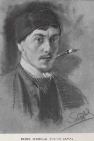 Dębicki Stanisław Portret własny, 100 lat malarstwa