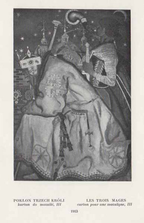Kazimierz Sichulski Pokłon Trzech Króli III